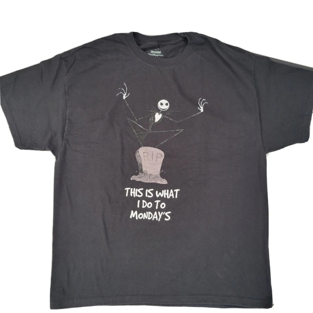DisneyParks The Nightmare Before Christmas Jack Skellington Vintage Tshirt XL